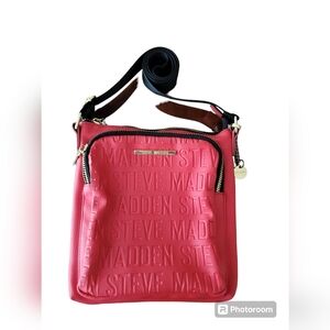Steve Madden red crossbody bag
